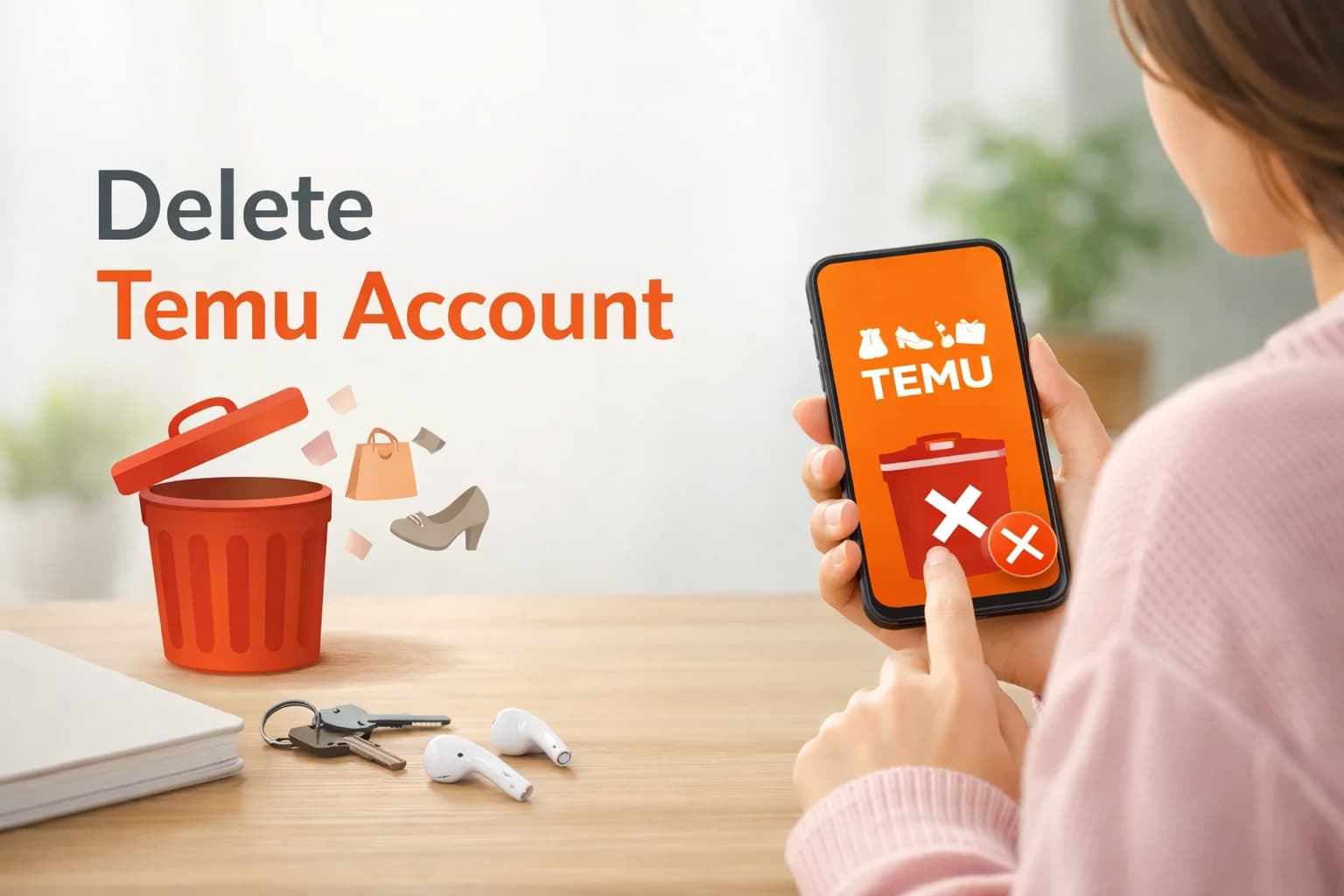 Step-by-Step Guide to Delete Temu account on the App